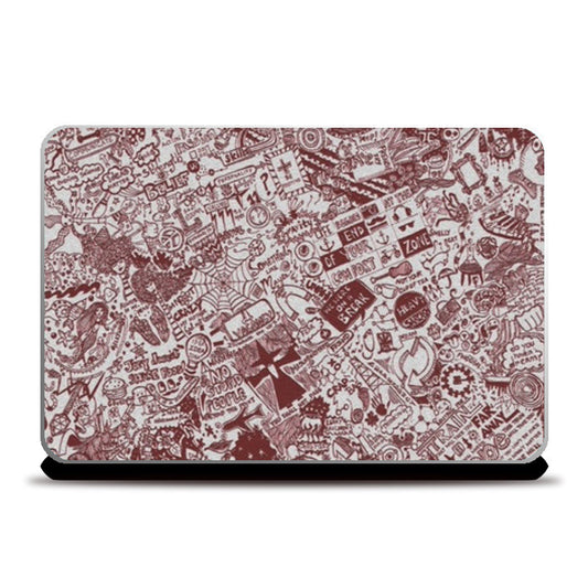 Laptop Skins, Endless Doodle Laptop Skins