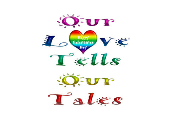 Wall Art, Rainbow Love Tales Wall Art