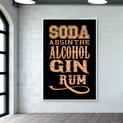 ALCOHOL Wall Art