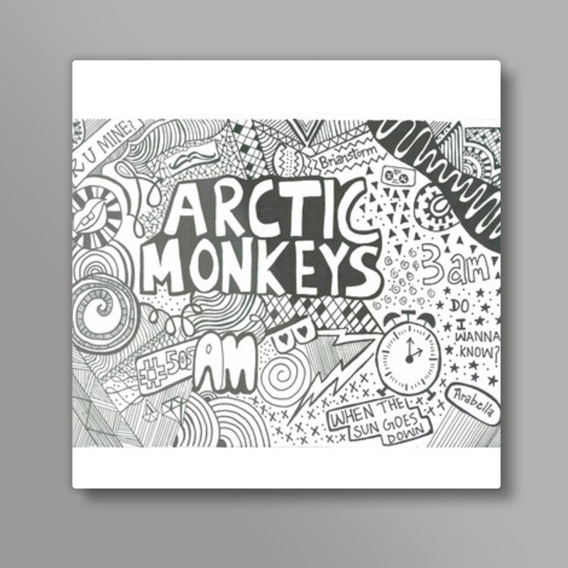 Arctic Monkeys Square Art Prints