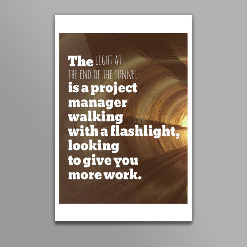 Project Manager - Office Decor Wall Art