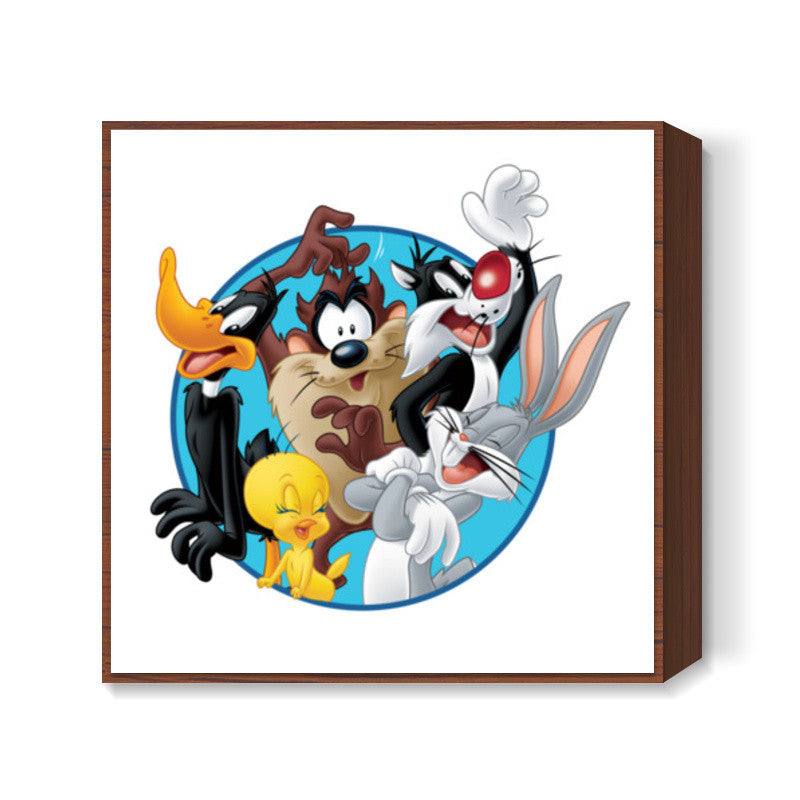 looney toons Square Art Prints