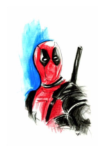 Wall Art, Deadpool Artwork