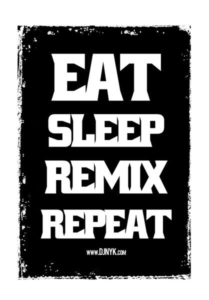 Wall Art, REMIX REPEAT Wall Art | DJ NYK, - PosterGully