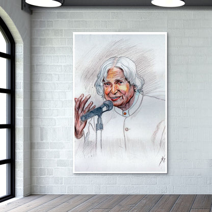 Sir APJ Abdul Kalam tribute Wall Art