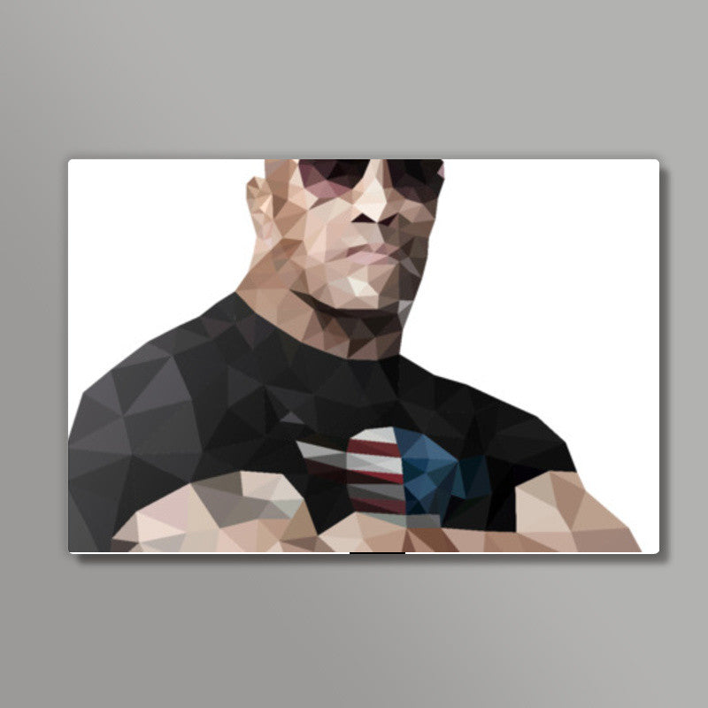 Dwayne The Rock Johnson Wall Art | Gagandeep Singh