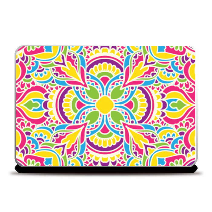 Classic Flower Pattern Laptop Skins