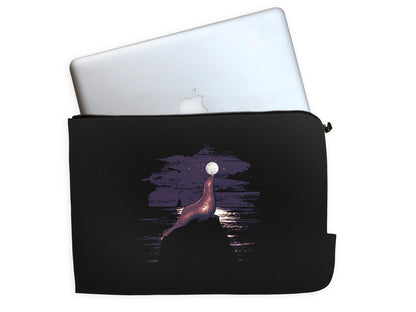 Moon Seal Laptop Sleeve