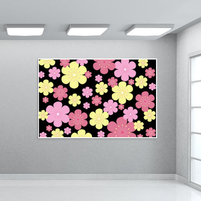 Blossom Black Wall Art