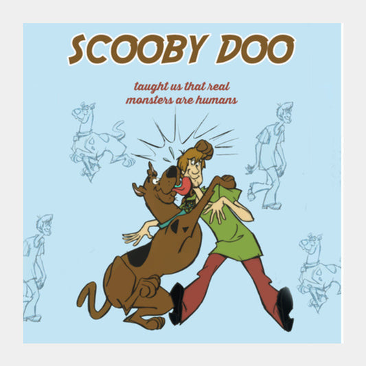 Square Art Prints, Scooby Doo Square Art Prints