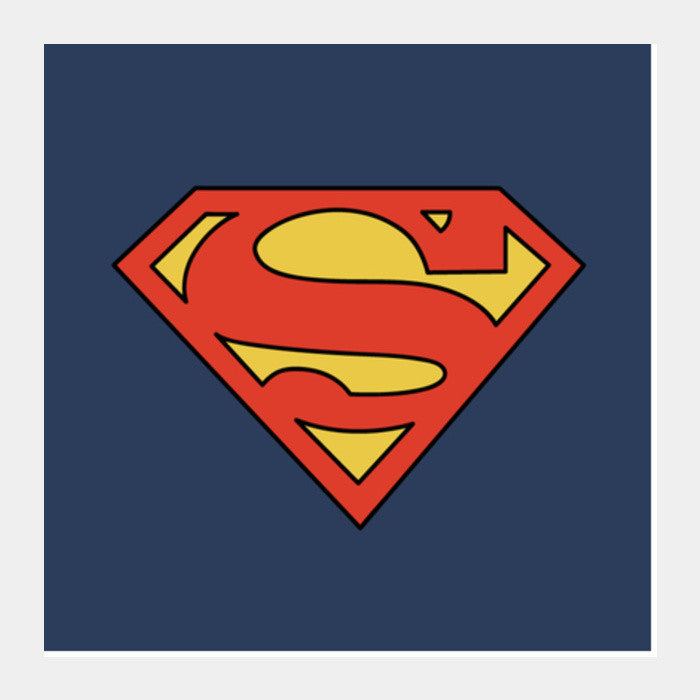 Superman Square Art Prints