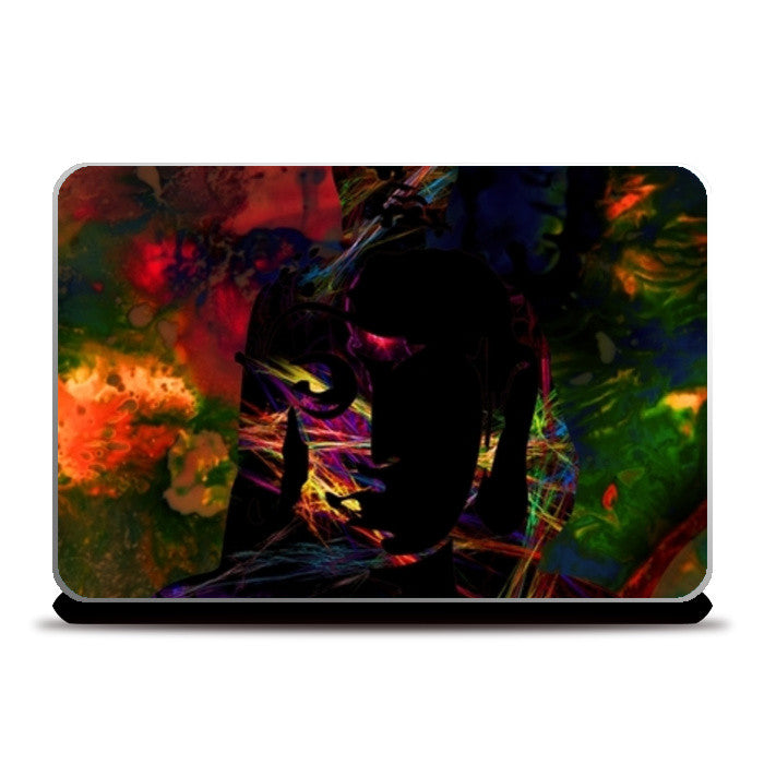 The Buddha Dark Night Laptop Skins