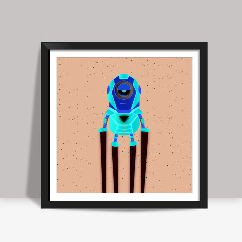 Minion Ironman Square Art Prints