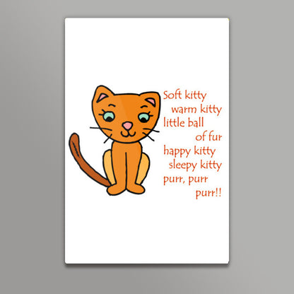 Soft Kitty Wall Art