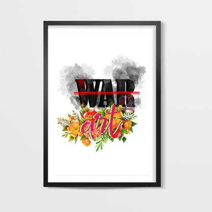 Stop war-Make art Wall Art