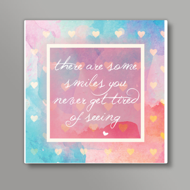 Smiles Square Art Prints