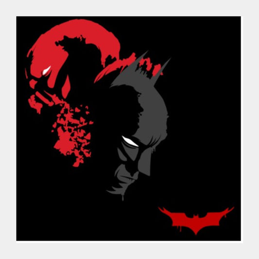 Square Art Prints, BatBane Art