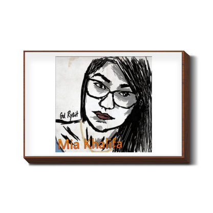 Mia Khalifa | Wall Art By Gd Ryait