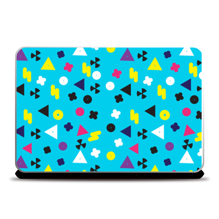 Broken Shapes Pattern Laptop Skins