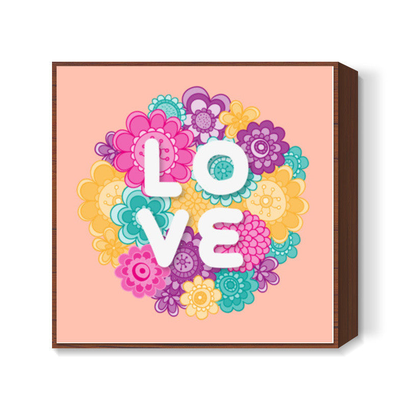 Love Square Art Prints