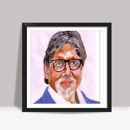 Amitabh Bachchan or Big B only gets better with age Square Art Prints