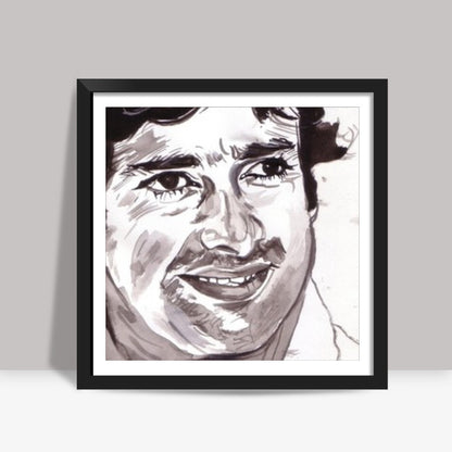 Shashi Kapoor is Bollywoods star gentleman Square Art Prints