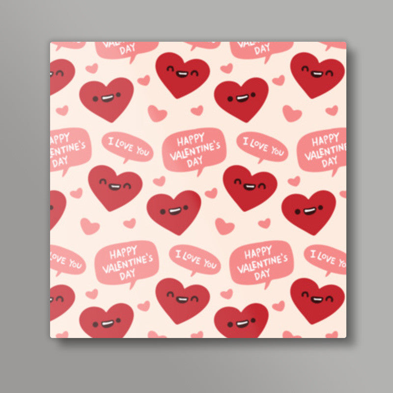 Valentines Day Square Art Prints