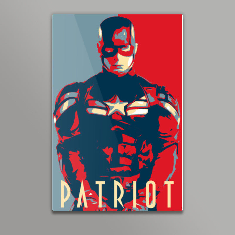 Captain America : Patriot Wall Art