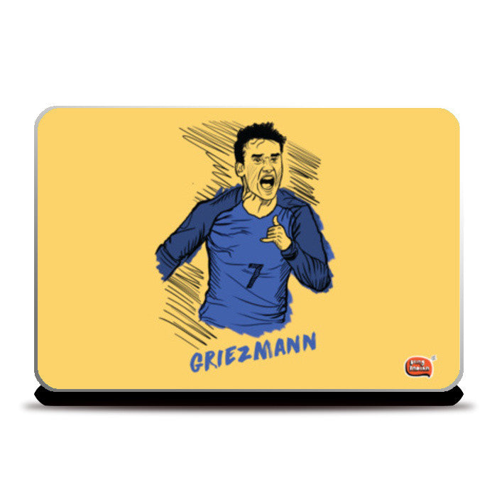 Grizzling Griezmann Laptop Skins