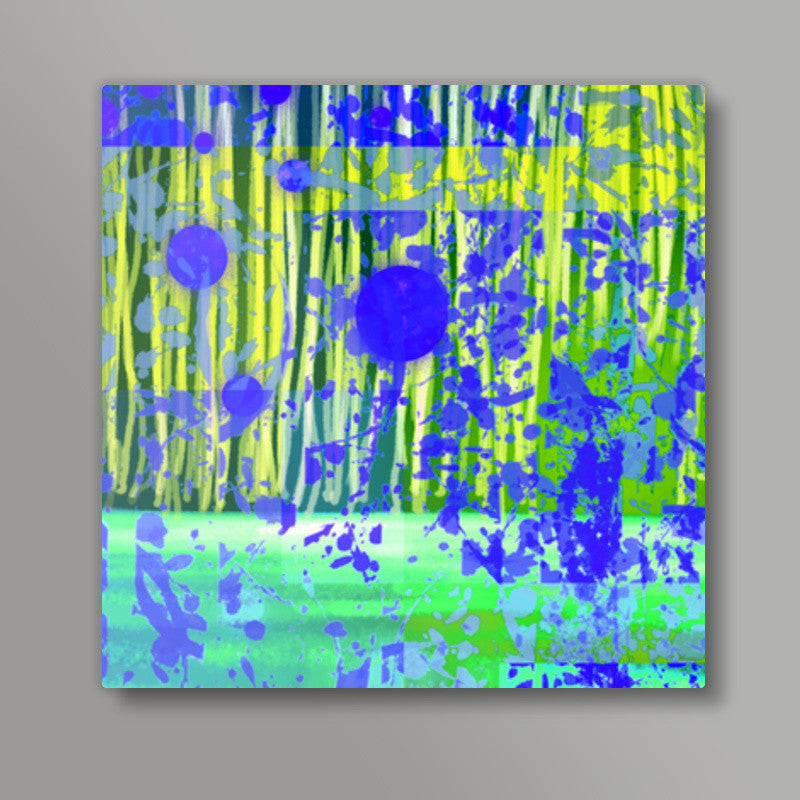 Neon Forest Square Art Prints