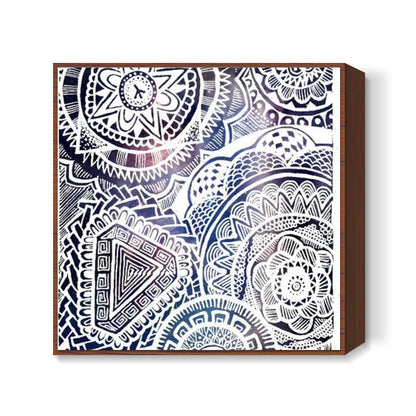 Peace abstract mandala Square Art | Artist bhaumik