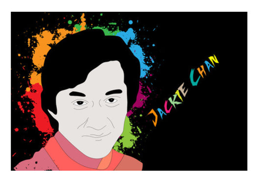 Jackie Chan Art PosterGully Specials