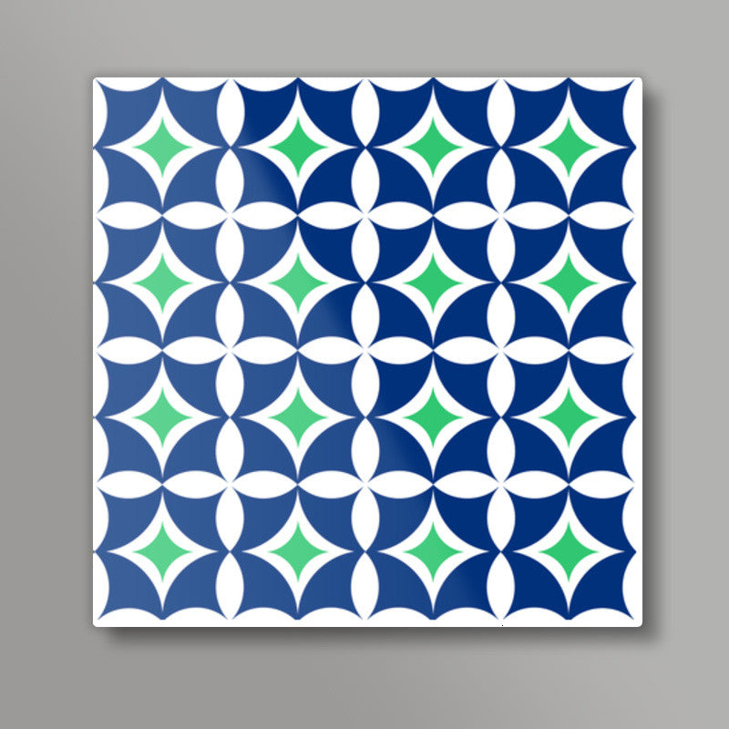 Circle Pattern Square Art Prints