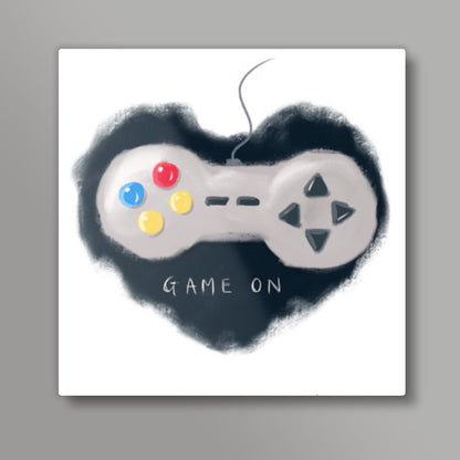 Game On Square Art Prints