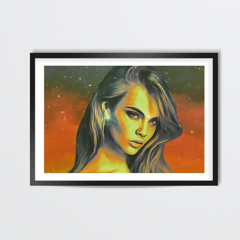 Cara Delevingne Wall Art