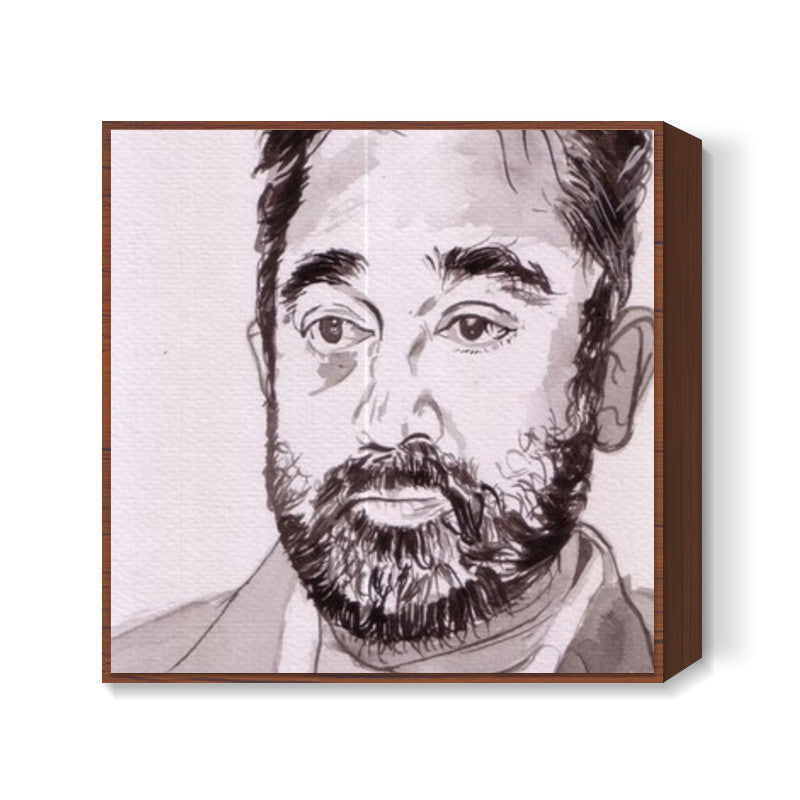 Bollywood superstar Kamal Haasan knows an actor is a character first Square Art Prints