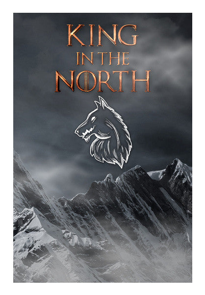 King In The North Art PosterGully Specials