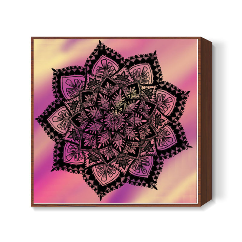 Mandala Square Art Prints