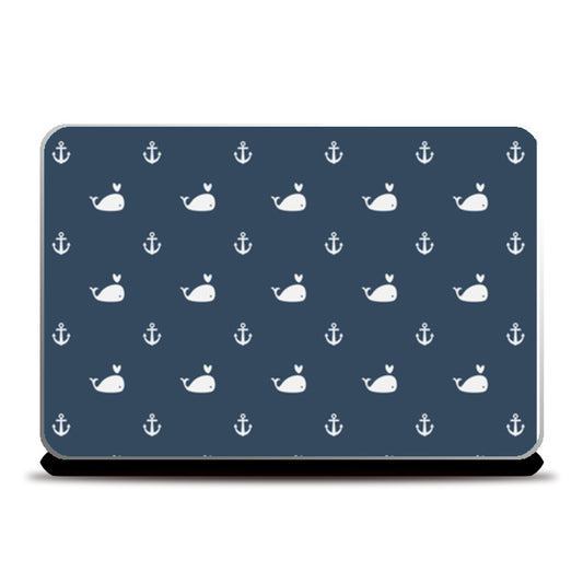 Fish and Hook Laptop Skins