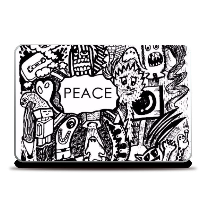 Laptop Skins, Peace Laptop Skin | Artist bhaumik, - PosterGully