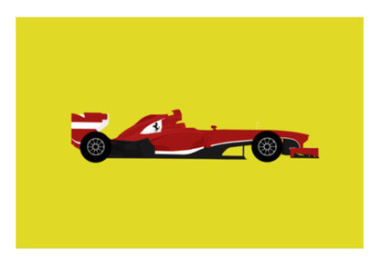 Ferrari F1 Poster Wall Art