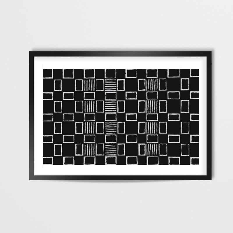 B&W Line Mix Wall Art