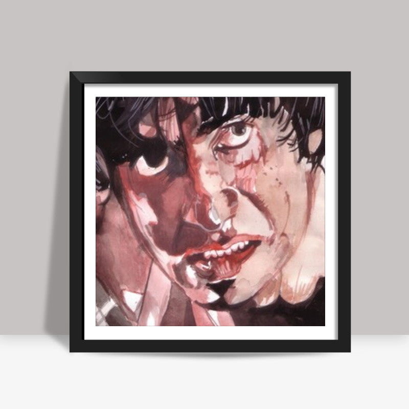 My spirit defines me, says Amitabh Bachchan Square Art Prints