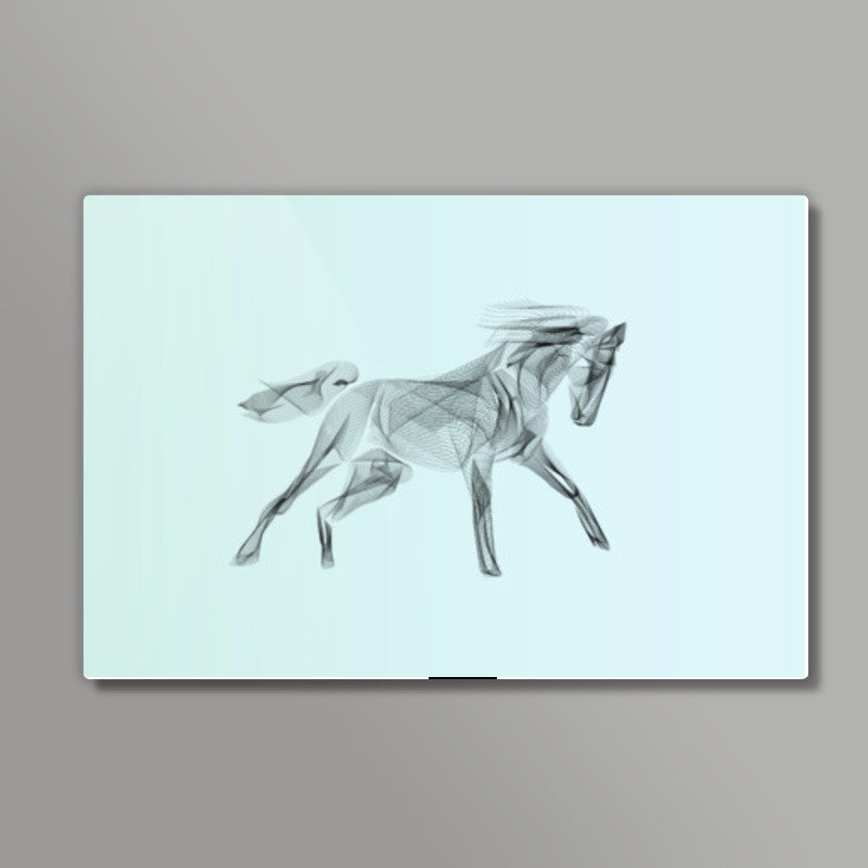 Stallion Line Art Wall Art