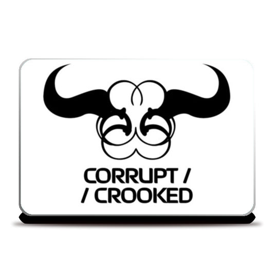 Laptop Skins, Corrupt-Crooked Laptop Skins