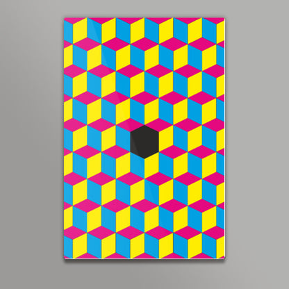 CMYK Cubism Poster | Dhwani Mankad