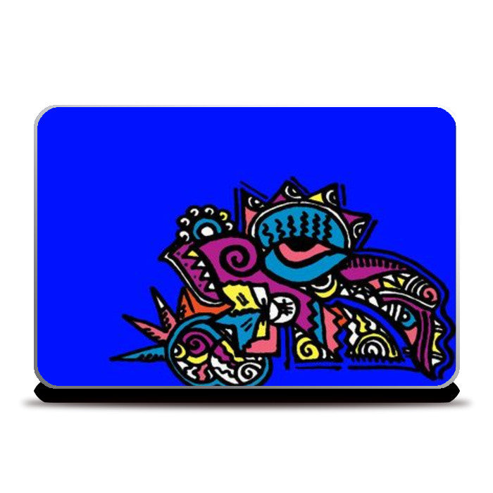 Laptop Skins, Abstract Zenscrawl Laptop Skins