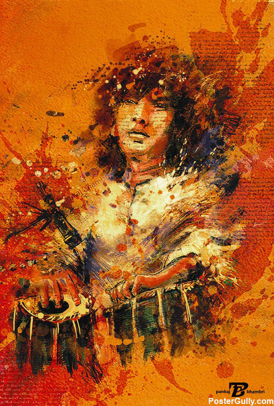 Brand New Designs, Zakir Hussain Artwork