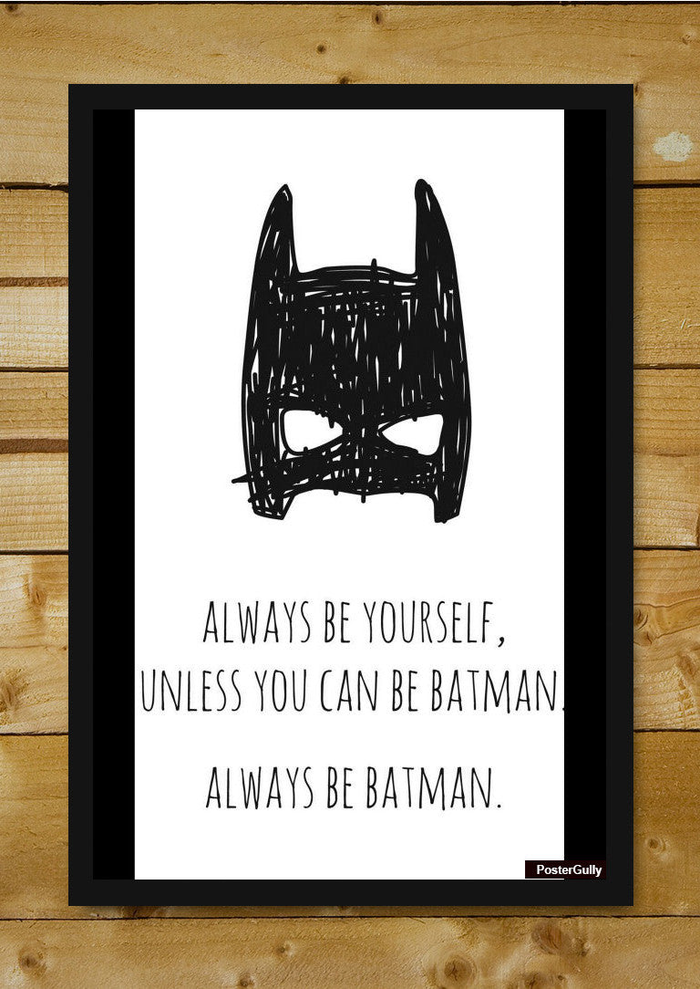 Brand New Designs, Always Be Batman Artwork