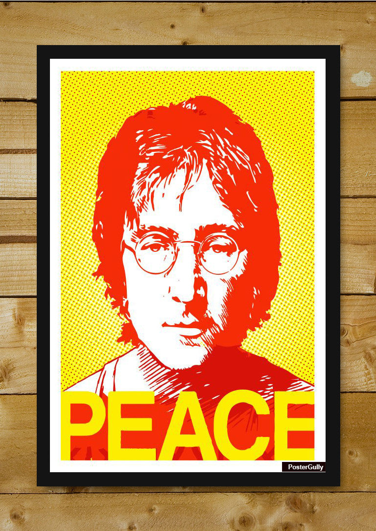 Brand New Designs, John Lennon Dotted Back Artwork